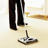 Cordless sweeper for quicker cleaning. When you ca