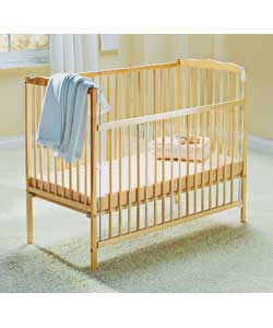 The Carrina Cot combines practicality and simplicity. With a convenient drop side the Carrina is