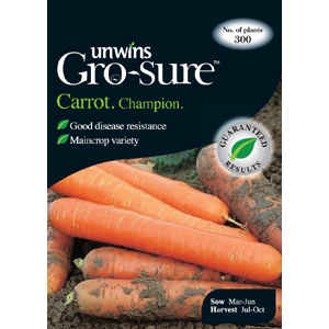 Unbranded Carrot Champion Vegetable Seeds