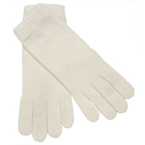 Luxuriously warm gloves made from 100% cashmere. Dry clean only