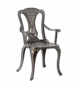 Cast Aluminium Carver Chair