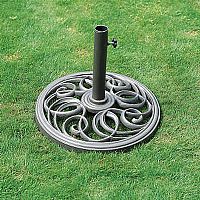 Cast Iron parasol base for use with poles up to 41