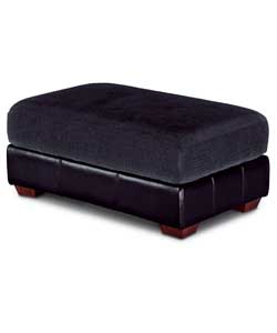 Unbranded Catania Ottoman - Charcoal