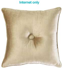 Unbranded Catherine Lansfield Cubic Cushion - Pewter