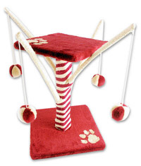 The Catwalk Colection range of scratchers, climbers and toys to encourage natural behaviour in