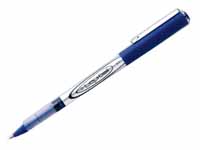 Unbranded CE rollerball pen with medium 0.7mm tip and blue