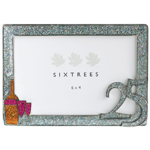 This stunning and very eye-catching Celebration 25th Photo Frame makes a wonderful gift for a specia