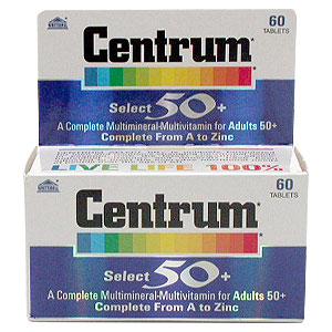 Centrum Select 50 Plus Tablets - size: 60