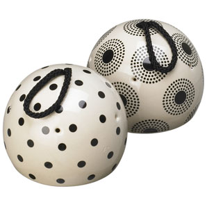 Ceramic Pomanders- Set of Two