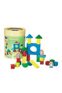Baby Gifts and Toys - Chad Valley 100 Wooden Blocks