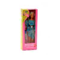 Chad Valley Charlie and Cate Denim and Diamonds Dolls - Cate