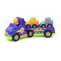 Baby Gifts and Toys - Chad Valley Fire Engine/Car Transporter - Car Transporter