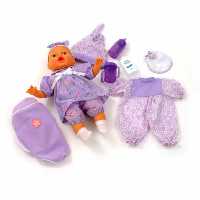 Dolls - Chad Valley Little Friends Newborn Holly Gift Set