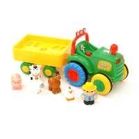 Baby Gifts and Toys - Chad Valley Sing Along Tractor And Trailer