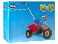 Kids Bikes & Ride Ons - Chad Valley Trike with Parent Handle