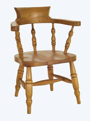 BEECH CHILDS LOW CAPTAINS CHAIR WITH A SEAT WIDTH OF 1230.5cm