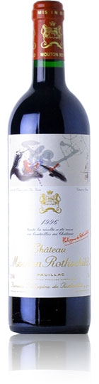 Unbranded Chandacirc;teau Mouton-Rothschild 1996 Pauillac, 1er Cru Classandeacute; (75cl)