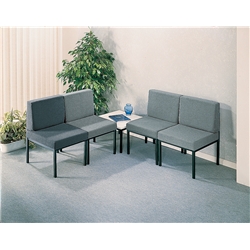 Charcoal Reception Seating