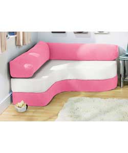 Charlie Foam Fold-Out Sofa - Pink