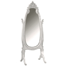 Chateau white painted cheval mirror furniture
