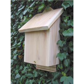 This natural and attractive bat box will fit into any garden woodland or house wall site. Its made f