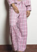 The Checked-in-Pink pyjama pant from Cyberjammies