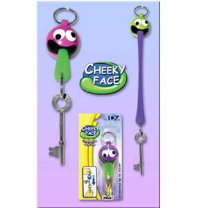 Unbranded Cheeky Face Extendable Keyring