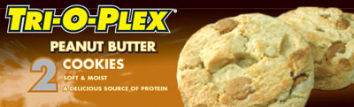 Unbranded Chef Jay`s Tri-O-Plex Cookies - Peanut Butter