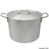 Unbranded Chefset 32cm Stainless Steel Casserole With Lid