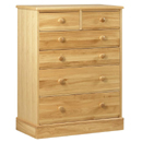 Chene oak 2 plus 2 plus 2 chest furniture