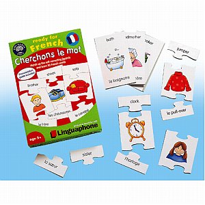 Look for the word - Match the 30 self-correcting English and French words with their picture