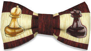 Unbranded Chess Bow Tie