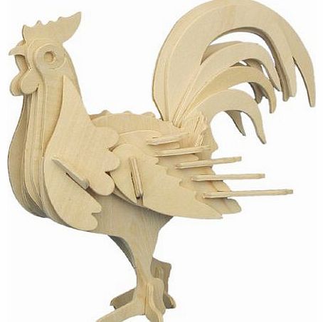 Unbranded Chicken - Woodcraft Construction Kit- Quay