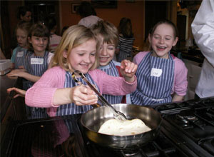 Relax in the knowledge that your children are being well looked after at this top cookery school.
