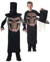 Unbranded Childs Costume: Evil Skull Mad Hatter (Medium)