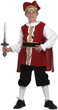 Unbranded Childs Costume: Tudor King (Small 3-5 Years)