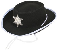 Unbranded Childs Felt Sheriff Hat