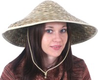 Chinese Cooli - Straw Hat