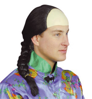 Unbranded Chinese Man wig with plait
