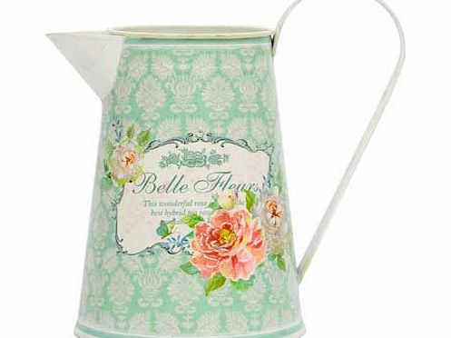 This attractive Chintz Design Metal Jug is ideal for displaying small flower bunches in your home. Size H22. W15. D15cm. EAN: 5037954958823. (Barcode EAN=5037954958823)