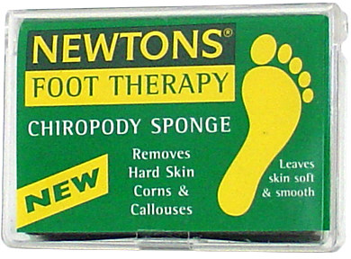 Removes hard skin, corns and callouses Leaves skin soft and smooth. Do not use sponge on bunions,
