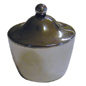 Chrome Lidded Pot