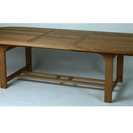 Offering an alternative from the classic design kingdom teak offers new tables with added thickness 