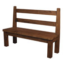 Chunky Plank Pine bench furniture
