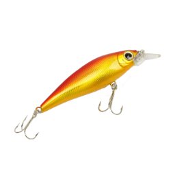 Floating bait - dives below the surface between 2 and 4 feet with a slow  wide  wobbling action. 4 i