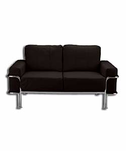 Cincinnati Black 2 Seater Sofa