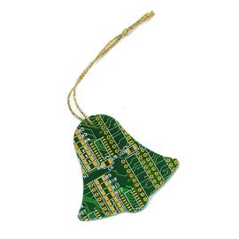 Unbranded Circuit Board Christmas Decorations Bell