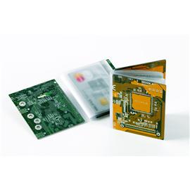 This Credit Card holder is made from printed circuit boards. Avoid getting your cards swiped. Keep t