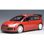 AUTOart has announced a 1/18 scale replica of the 2007 Citroen C4 WRC rally car finished in a plain 