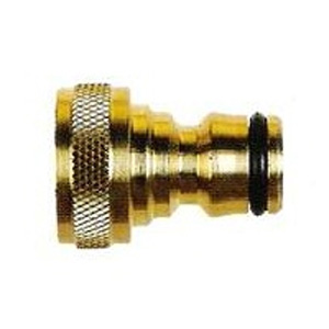 This connector can be screwed onto a threaded tap to provide a quick coupling to the system. Ideal f